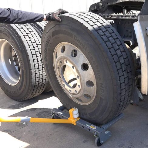 Rolling Wheel Dolly for Changing Car, Truck, Skid Steer, ATV, and Trailer Tires, Tire Lift for Large and Small Vehicles, 3 Roller Positions, 485 Pound Capacity in Saudi Arabia
