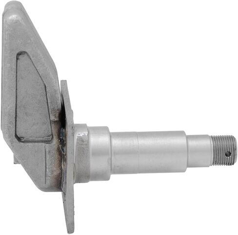 QJZ Spindle #84 - Square Tubular 4" Drop Axle with Brake Flange for 3,500 lbs Trailer Axle - Compatible with Bearings Kit L44649/10 & L68149/11 in Saudi Arabia