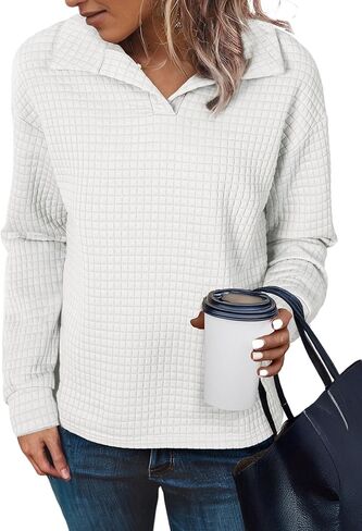SHEWIN Fall Women Sweatshit Spring Lightweight Pullover Shirts in Saudi Arabia
