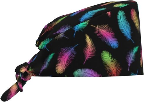Working Cap for Women, Scrub Cap with Sweatband Adjustable, Unisex Tie Back Hat, Nurse Surgical Caps in Saudi Arabia