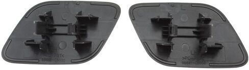 98681-C5000&98682-C5000 Front Right Left Bumper Headlight Headlamp Washer Nozzle Cap Cover for KIA Sorento 2015 2016 2017 2018(Black-Left) in Saudi Arabia