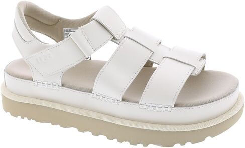 UGG Women's GOLDENSTAR Strap Fisherman Sandal, Jasmine Leather, 9 in Kuwait