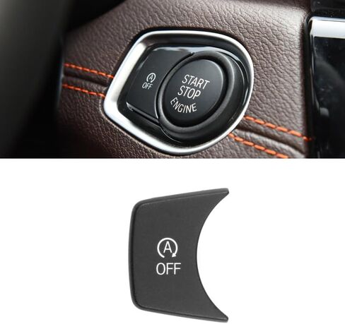 Car Start Stop Engine A Off Button Switch Cover Replacement Trim for BMW 2 Series Touring F45 F46 2009-2017 X1 F48 F49 2016-2021 X2 F39 2017-2021 in Saudi Arabia
