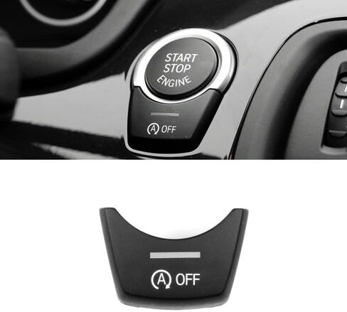 Car Start Stop Engine A Off Button Switch Cover Replacement Trim for BMW 2 Series Touring F45 F46 2009-2017 X1 F48 F49 2016-2021 X2 F39 2017-2021 in Saudi Arabia