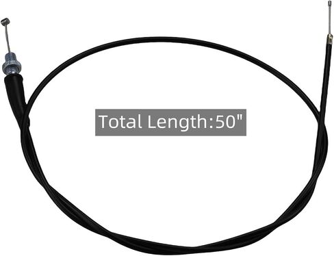 50" Throttle Cable compatible for Coleman CT100U CT200U BT200X Warrior MBX10 MBX11 MBX12 Baja MB165 MB200 196cc 5.5hp 212cc 6.5hp Mini Bike (Red) in Saudi Arabia