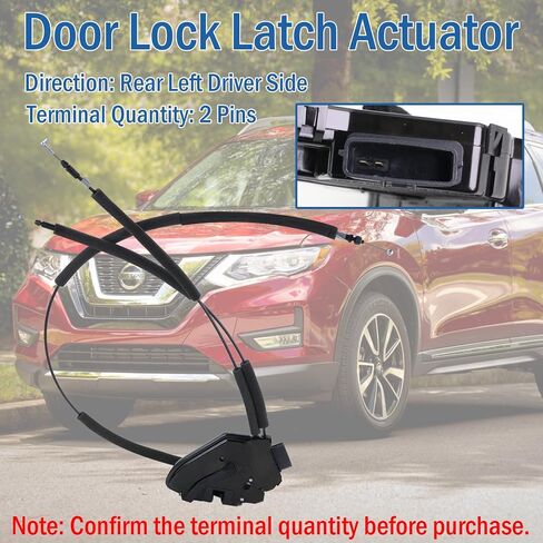 Artive Level Driver Side Door Lock Actuator 80501-4BA0A متوافق مع Nissan Rogue Sport Utility 2014 2015 2015 2017 2018 ، POOR LATCH بديلة 80501-4BA0B in Saudi Arabia