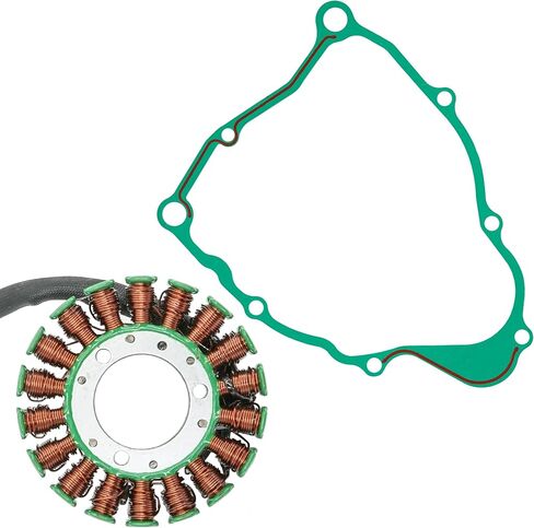 Caltric Stator و Gasket متوافق مع Yamaha Bear Tracker 250 YFM250X 2001 2002 2003 2004 ATV New in Saudi Arabia