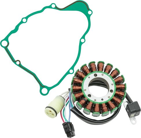 Caltric Stator و Gasket متوافق مع Yamaha Bear Tracker 250 YFM250X 2001 2002 2003 2004 ATV New in Saudi Arabia