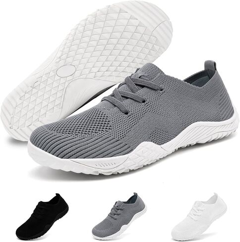 Barefoot Shoes Women Minimalist Tennis Gym Sneakers Walking Yoga Shoes | Zero Drop Sole丨Non Slip丨Running丨Breathable Mesh丨Comfortable Lightweight丨Casual丨Workout丨Household丨Zapatos para mujer in Saudi Arabia