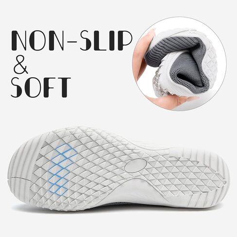 Barefoot Shoes Women Minimalist Tennis Gym Sneakers Walking Yoga Shoes | Zero Drop Sole丨Non Slip丨Running丨Breathable Mesh丨Comfortable Lightweight丨Casual丨Workout丨Household丨Zapatos para mujer in Saudi Arabia