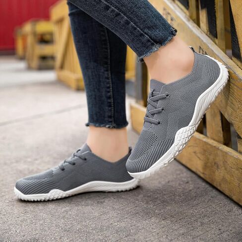 Barefoot Shoes Women Minimalist Tennis Gym Sneakers Walking Yoga Shoes | Zero Drop Sole丨Non Slip丨Running丨Breathable Mesh丨Comfortable Lightweight丨Casual丨Workout丨Household丨Zapatos para mujer in Saudi Arabia