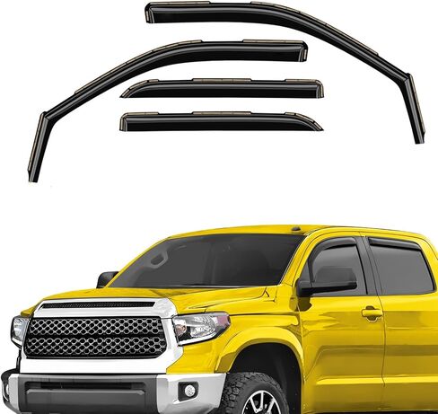 Extra Durable Window Deflectors in-Channel Window Visors Rain Guards Fit for Dodge Charger 2011-2023, Sun Visors, Wind Vent for Shades, Exterior Car Accessories - 4pcs. AG0716 in Saudi Arabia