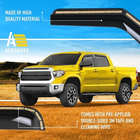 Extra Durable Window Deflectors in-Channel Window Visors Rain Guards Fit for Dodge Charger 2011-2023, Sun Visors, Wind Vent for Shades, Exterior Car Accessories - 4pcs. AG0716 in Saudi Arabia