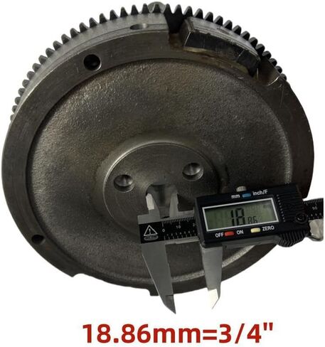 Flywheel with Gear and Magneto for Electric Start Upgrade - Compatible with Predator 301cc 8HP Recoil Start Engine & 6500-Watt 301cc 8HP Gas Generator in Kuwait