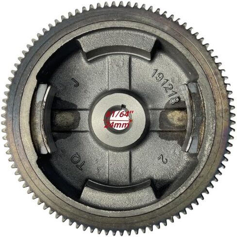 Flywheel with Gear and Magneto for Electric Start Upgrade - Compatible with Predator 301cc 8HP Recoil Start Engine & 6500-Watt 301cc 8HP Gas Generator in Kuwait
