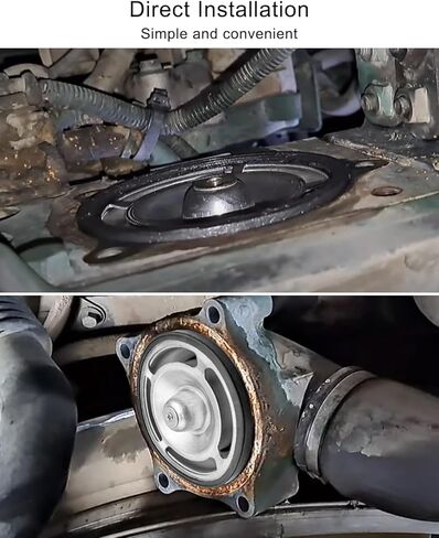 Thermostat Kit Replace 21613426 21412639 21237213 Fit for Volvo VNL VN D13 Truck 2011-2022, 82℃ 180℉ Engine Coolant Thermostat with O-Ring Seal in Saudi Arabia