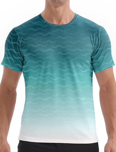 APTRO Men's Athletic T-Shirts Quick Dry Running Workout Shirts Short Sleeve Activewear Crew Neck Gym Tee Tops in Saudi Arabia