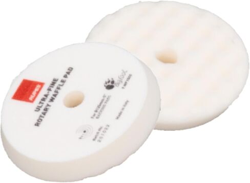 RUPES WF Series 5.5" Rotary Waffle Foam Pads Bundle - Includes 2 Coarse, 2 Fine and 2 Ultra-Fine Foam Pads - Tailored to Meet The Diverse Needs of Automotive Detailing in Saudi Arabia
