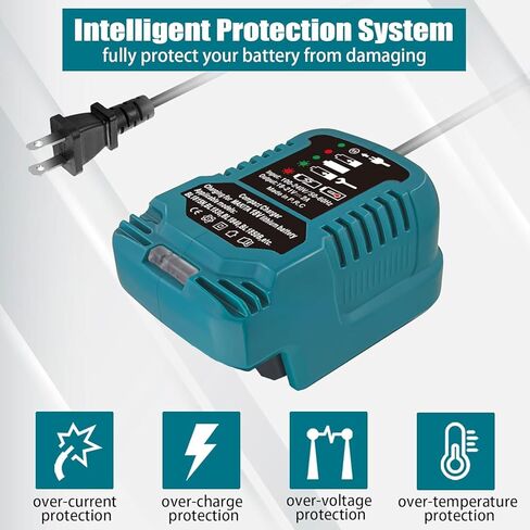 Mini Battery Charger Replacement for Craftsman, Rapid 2A Battery Charger for Craftsman 20V Max Battery CMCB204 CMCB202 CMCB201(No Battery) in Kuwait