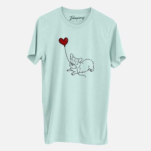 Inkopious Corgi Heart String T-Shirt in Kuwait