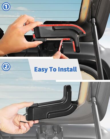 غطاء كابل Defogger الخلفي لجيب Wrangler JL 2018-2024 Wrangler Glass Deferoster يغطي الملحقات الداخلية in Saudi Arabia