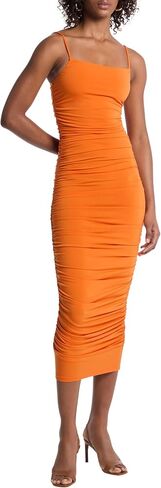Michael Kors Women's Ruched Midi Dress in Saudi Arabia