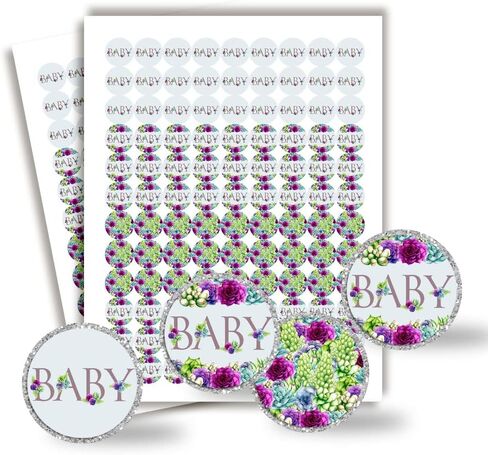 Watercolor Sunflower & Peony Floral with Pumpkins Fall Baby Shower Kiss Sticker Labels, 300 0.75" Circle Stickers for Chocolate Kisses Amanda Creation, Great for Favors, Treats, Envelopes & Bags in Saudi Arabia