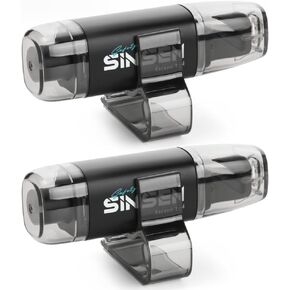 أداة قطع حزام مقعد السيارة، أداة مطرقة أمان في حالات الطوارئ لكسر الزجاج، مجموعة أدوات الهروب المحمولة، عبوتان (أسود + أحمر) in Kuwait