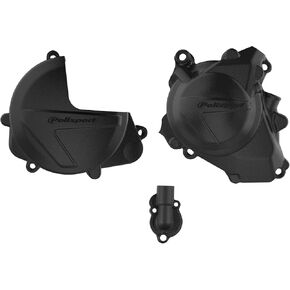 Polisport Clutch And Ignition Cover Protector Kit - 90961 in Saudi Arabia