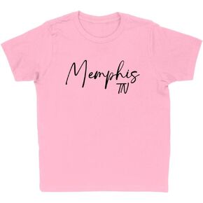Script Memphis Tennessee Kids T-Shirt Youth in Saudi Arabia