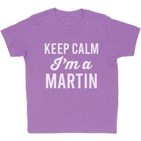 Keep Calm I'm a Martin Kids T-Shirt Youth in Kuwait
