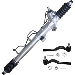 Detroit Axle - Rack & Pinion Kit for 1995-2004 Toyota Tacoma 1996 1997 1998 1999 2000 2001 2002 2003, Complete Front Power Steering Rack & Pinion Assembly, 2 Outer Tie Rod Ends Replacement in Saudi Arabia