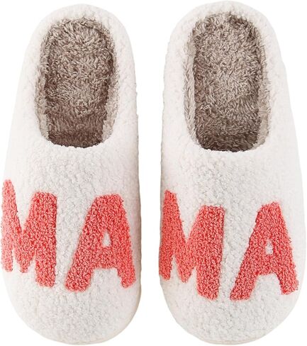 Espresso Martini Slippers, Martini Lover Gift, Plush Non Slip House Shoes in Saudi Arabia