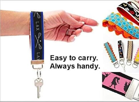 Infinity Collection - Lacrosse Keychain- Lacrosse Accessories, LAX Stick Keychain- Lacrosse Jewelry in Saudi Arabia
