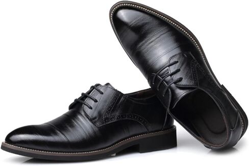 Dress Shoes for Men Men's Casual Leather Shoes Stylish and Comfortable Footwear for Everyday Wear in Saudi Arabia