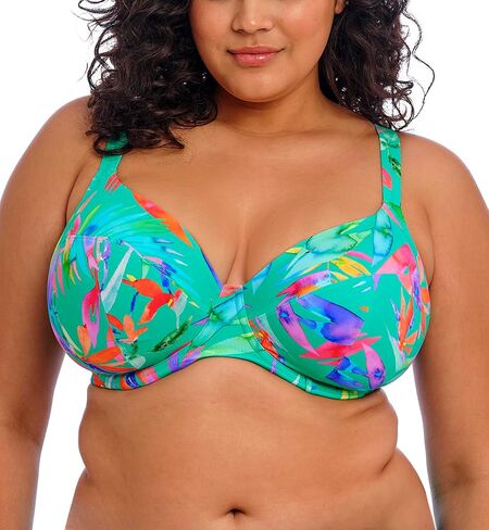 Elomi Women's Toyama Tides Uw Plunge Bikini Top in Saudi Arabia