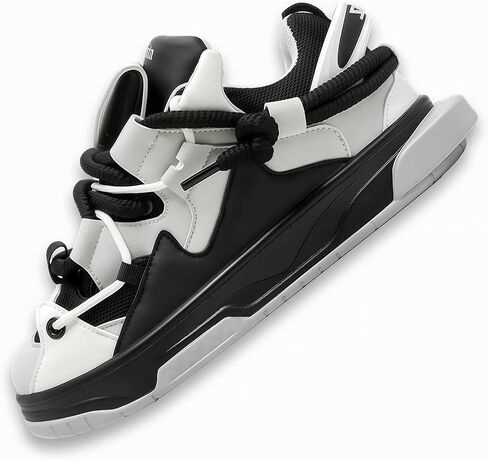 Fashion Women’s Platform Chunky Sneakers Breathable Lightweight Height Increasing Footwear Unisex Casual Walking Running Tennis Shoes in Saudi Arabia