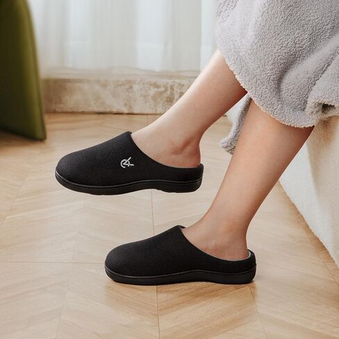 شباشب VeraCosy النسائية ذات اللونين، أحذية منزلية ناعمة ومريحة من الإسفنج الذكي غير قابلة للانزلاق in Kuwait