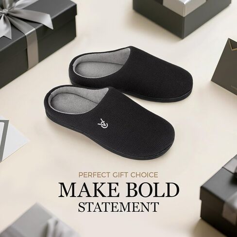 شباشب VeraCosy النسائية ذات اللونين، أحذية منزلية ناعمة ومريحة من الإسفنج الذكي غير قابلة للانزلاق in Kuwait