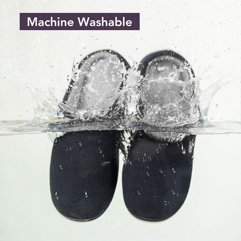 شباشب VeraCosy النسائية ذات اللونين، أحذية منزلية ناعمة ومريحة من الإسفنج الذكي غير قابلة للانزلاق in Kuwait