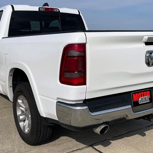 Slickmod Precut Vinyl Smoke Lint لعام 2019-2023 Dodge RAM 1500 إشارة Tail Light Trend & عكس (20 ٪ دخان داكن) in Saudi Arabia