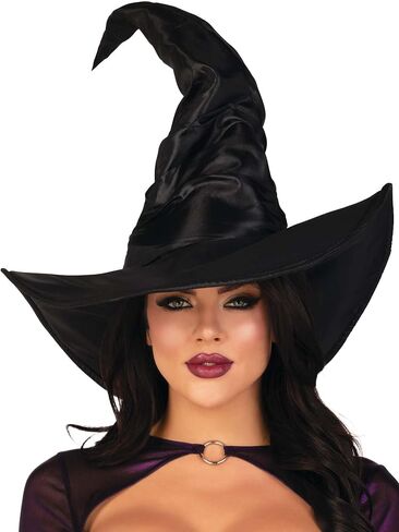 Leg Avenue Women's Large Ruched Witch Hat,Emerald in Saudi Arabia