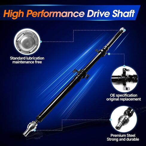 Rear Drive Shaft Assembly Fit for Jeep Cherokee 2014-2023 4WD/AWD Complete Prop Shaft Driveshaft Replaces 52123612AF, 52123612AB in Saudi Arabia