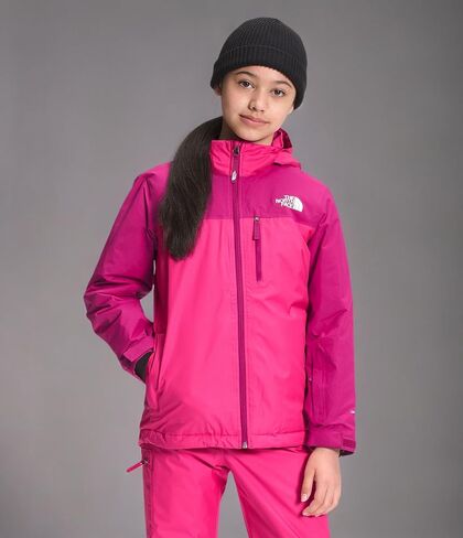 سترة الأطفال المعزولة Snowquest Plus من THE NORTH FACE ملهى وردي Sz XL in Saudi Arabia