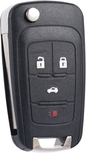MechanMagic Keyless Entry Remote Control Car Key Fob Replacement for Buick Lacrosse Regal Verano Encore Allure Chevrolet Equinox Camaro Cruze Malibu Impala Sonic GMC Terrain 2010-2021 4 Buttons in Saudi Arabia