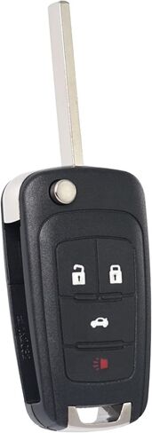 MechanMagic Keyless Entry Remote Control Car Key Fob Replacement for Buick Lacrosse Regal Verano Encore Allure Chevrolet Equinox Camaro Cruze Malibu Impala Sonic GMC Terrain 2010-2021 4 Buttons in Saudi Arabia