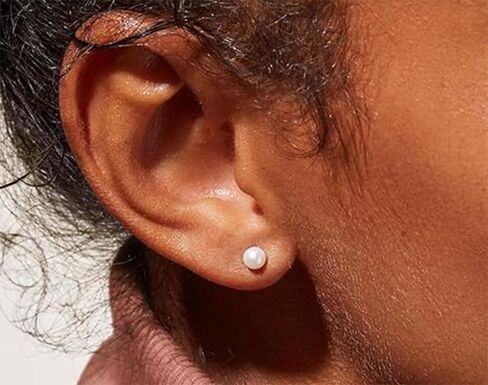 AVYRING 20G مسطح الظهر أقراط للنساء Hypoallergenic من الفولاذ المقاوم للصدأ حلزونيات الغضروف الأزرار الثقب الثاني الأزرار للنساء الرجال طوال اليوم الذهب الفضة in Kuwait