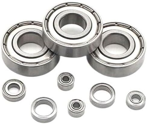 10pcs/2pcs من الفولاذ المقاوم للصدأ تحمل smr148 8 * 14 * 4 ، smr138 8 * 13 * 4 ، smr137 7 * 13 * 4 ، smr128 8 * 12 * 3.5 ، smr126 6 * 12 * 4 ، smr117 7 * 11 * 3mm (10pcs ، smr117zz 7x11x3mm) in Kuwait