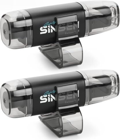 Car Window Breaker Seat Belt Cutter Tool, Emergency Safety Hammer Tool to Break Glass, Portable Escape Kit, 2 Pack(Black+Red) in Kuwait