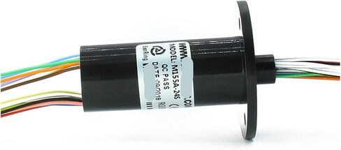 OD15.5mm مربع حلقة الانزلاق 24 أسلاك 1.5A إشارة للاتصال شفة مفصل دوار in Saudi Arabia